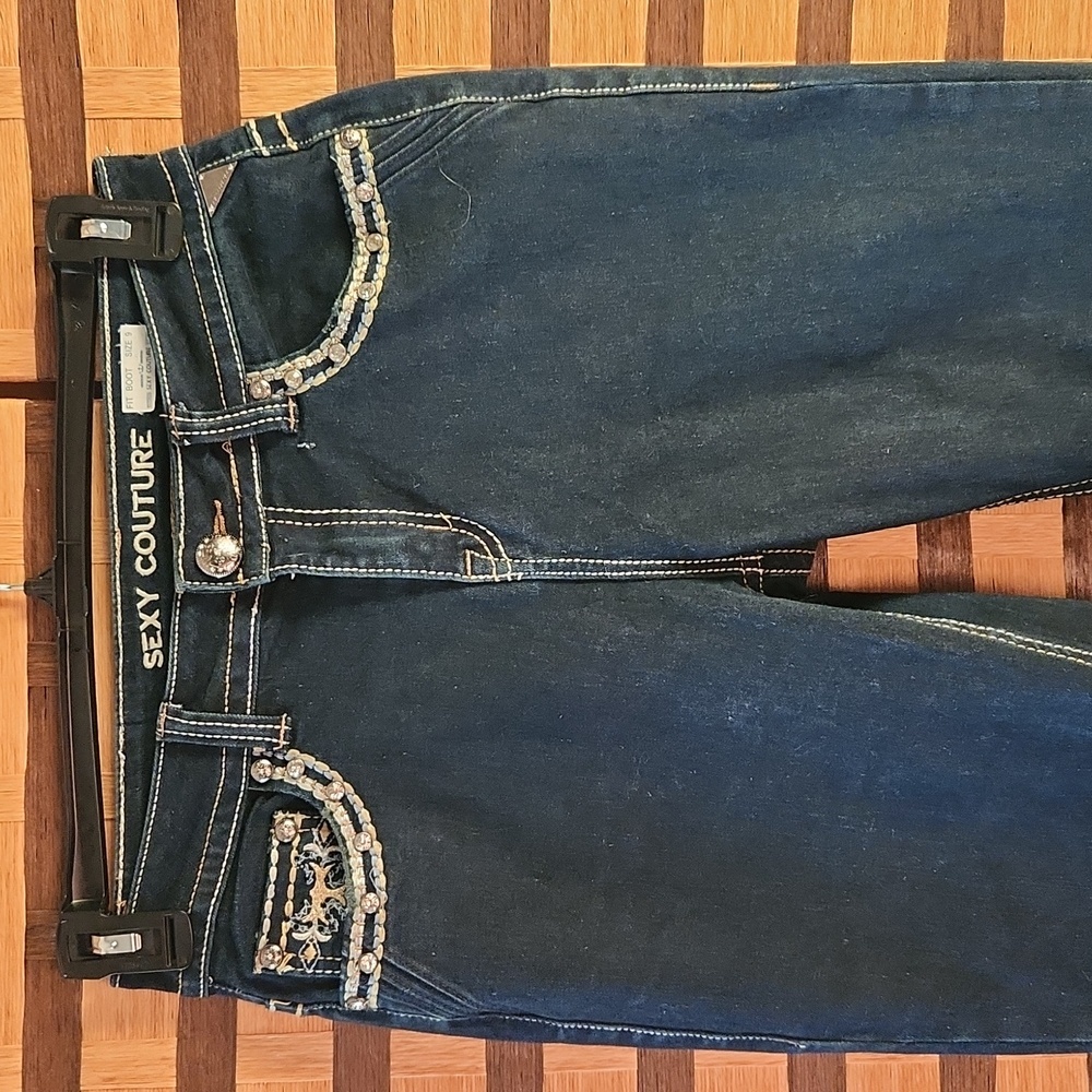 EUC! SEXY COUTURE bootcut jeans - Picture 4 of 10